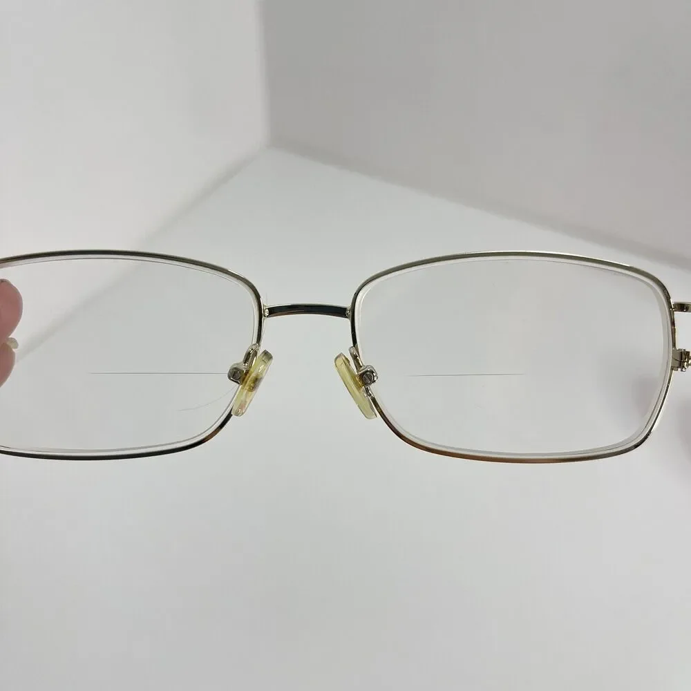 Runway Couture RCE-252 Eyeglasses Frames 53 [] 16-130MM Pearl and Gold tone trim